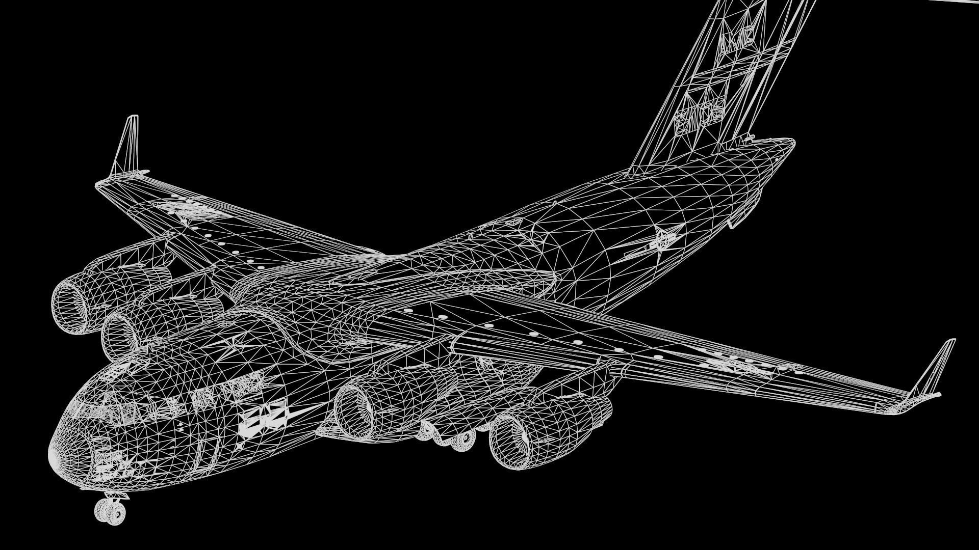 C-17  Globemaster 3D model_9