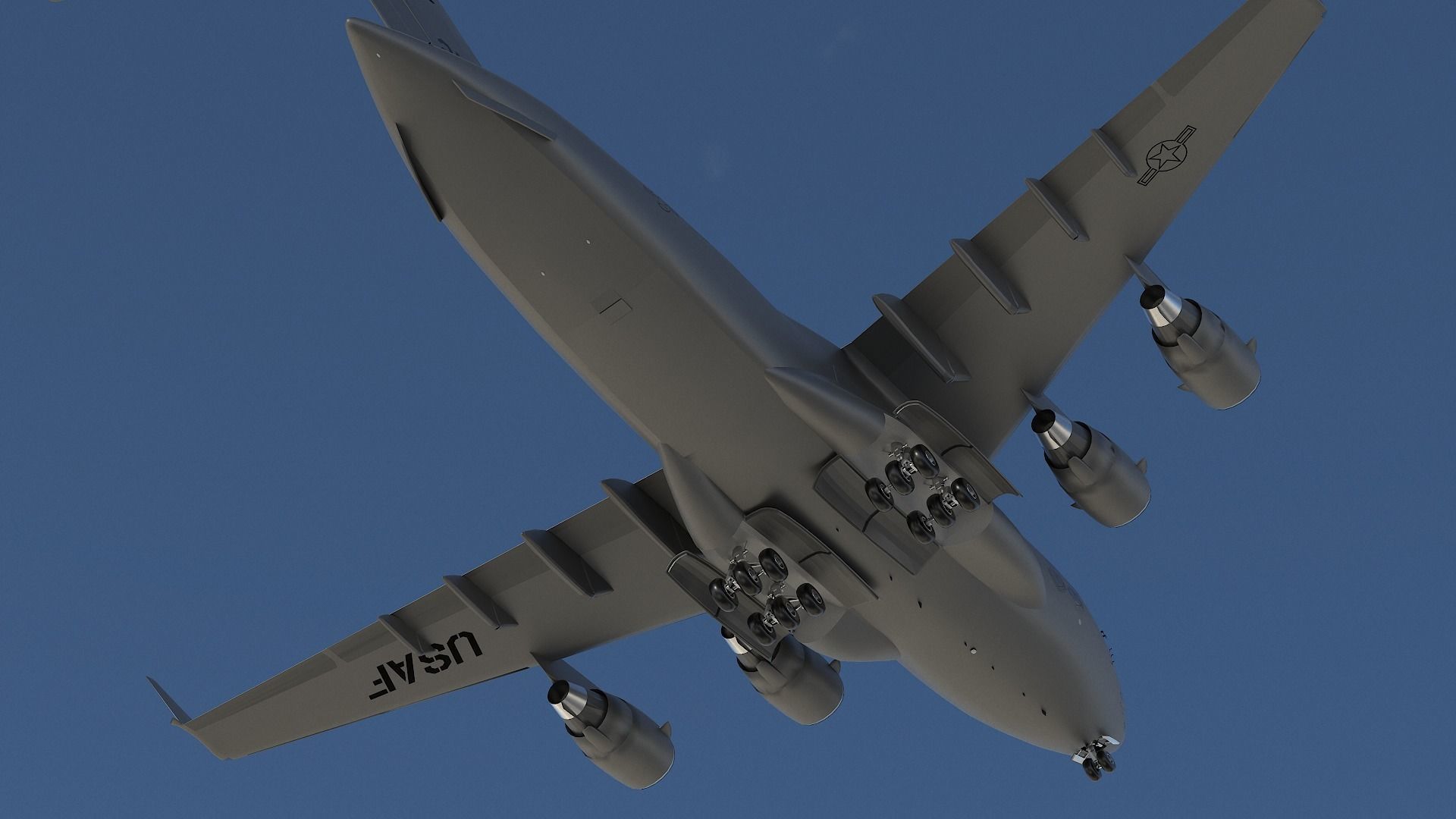 C-17  Globemaster 3D model_5