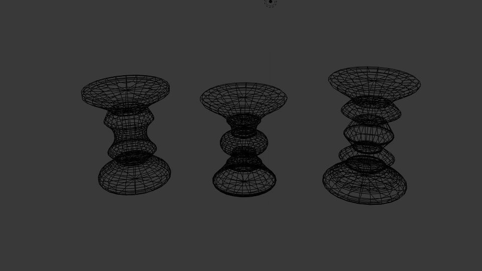 Eamesreg Walnut Stool Low-poly 3D model_5