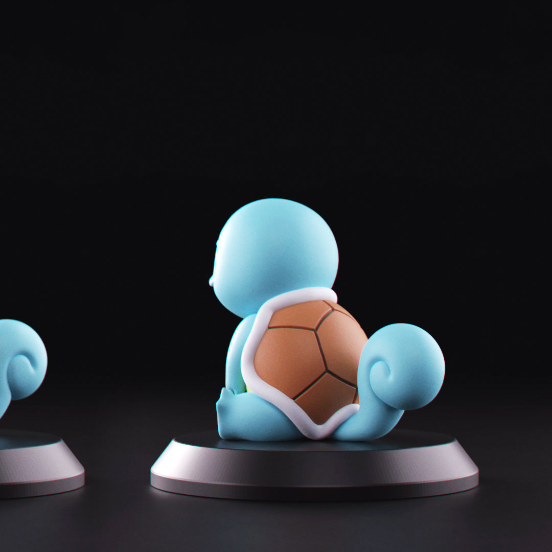 Pokemon - Starters 3D Model Collection_13