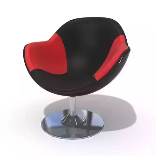Modern Black And Red Chair