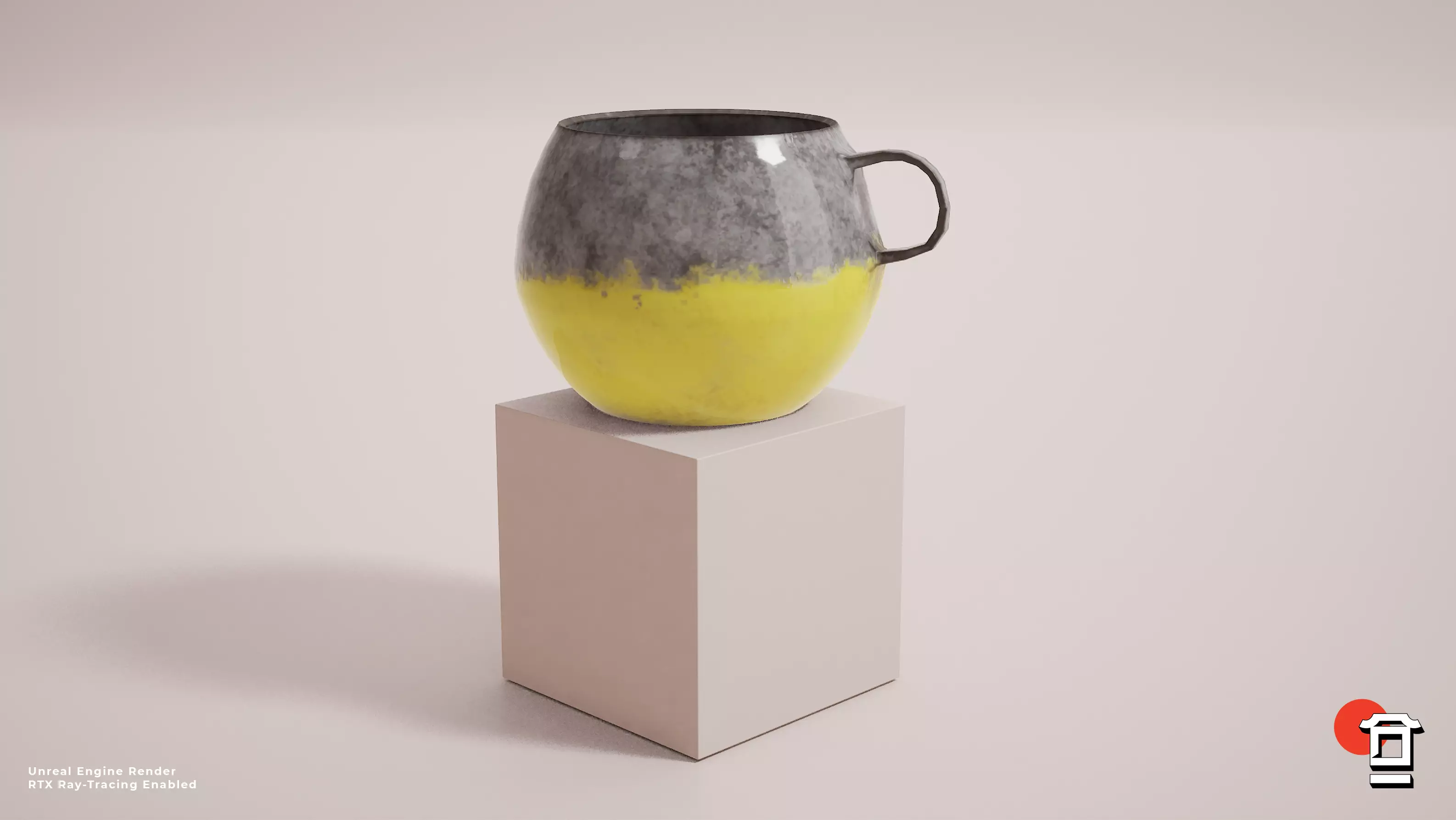 Hand Made Artisan Mug Cup - PBR Game Ready - Free low-poly 3D model_0