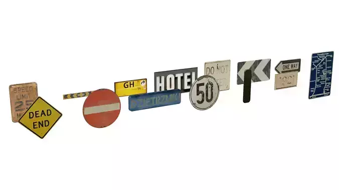 Road Signs Bundle