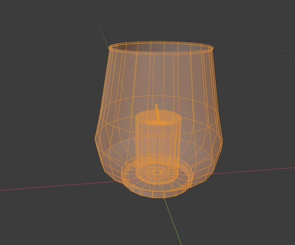 Candle Bowl 3D model_4
