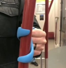 Corona Virus  Hygienic Handle 3D model_6