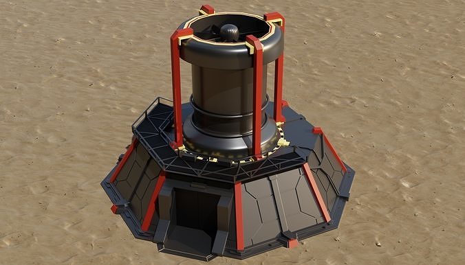 Power Plant or Energy Station from Command and Conquer game  Free 3D model