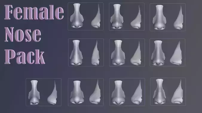 Female Nose Pack