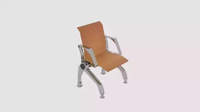 Wooden Waiting Chair 