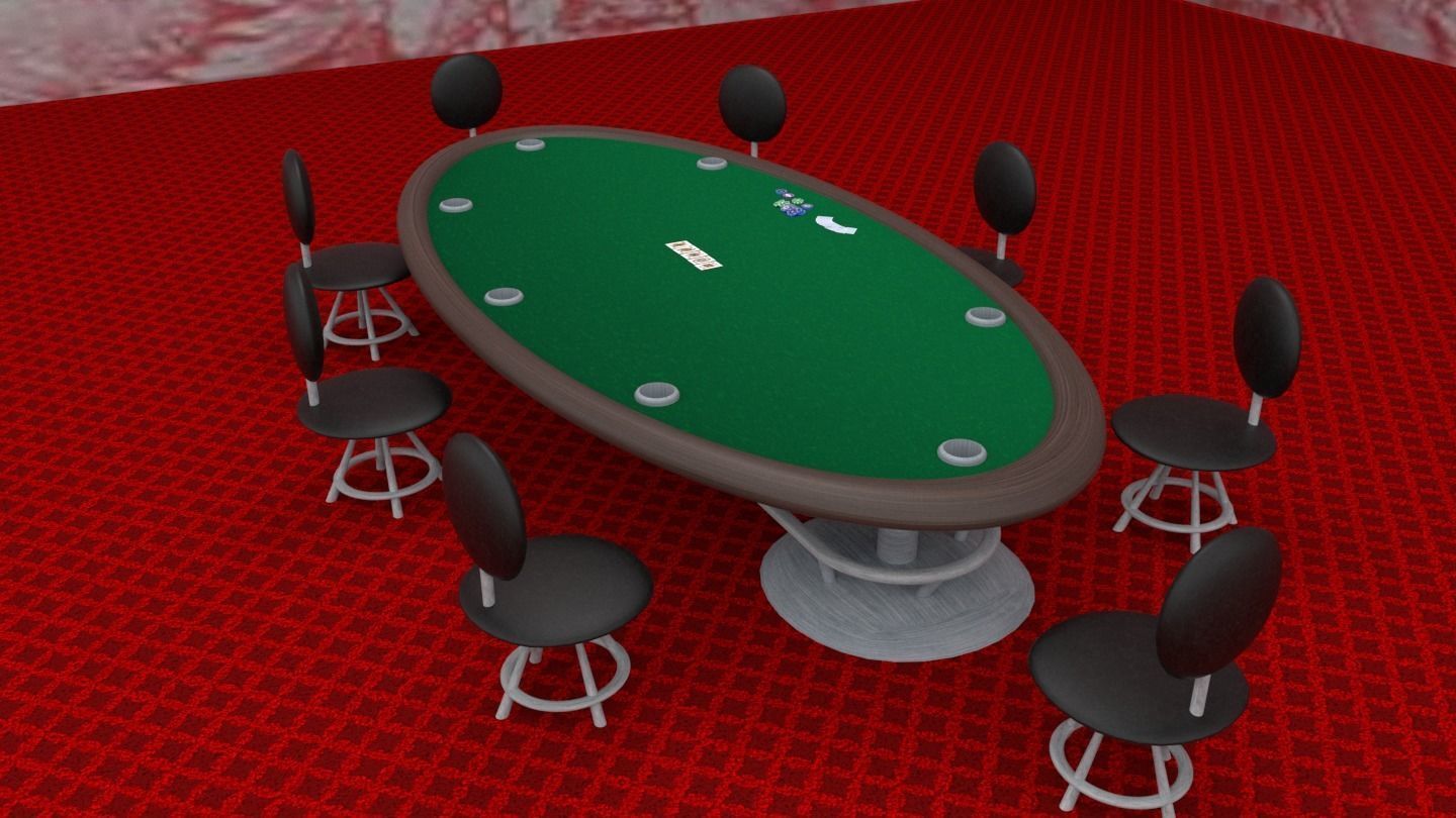 Miniature Casino Pack For Interior Design  3D model_4