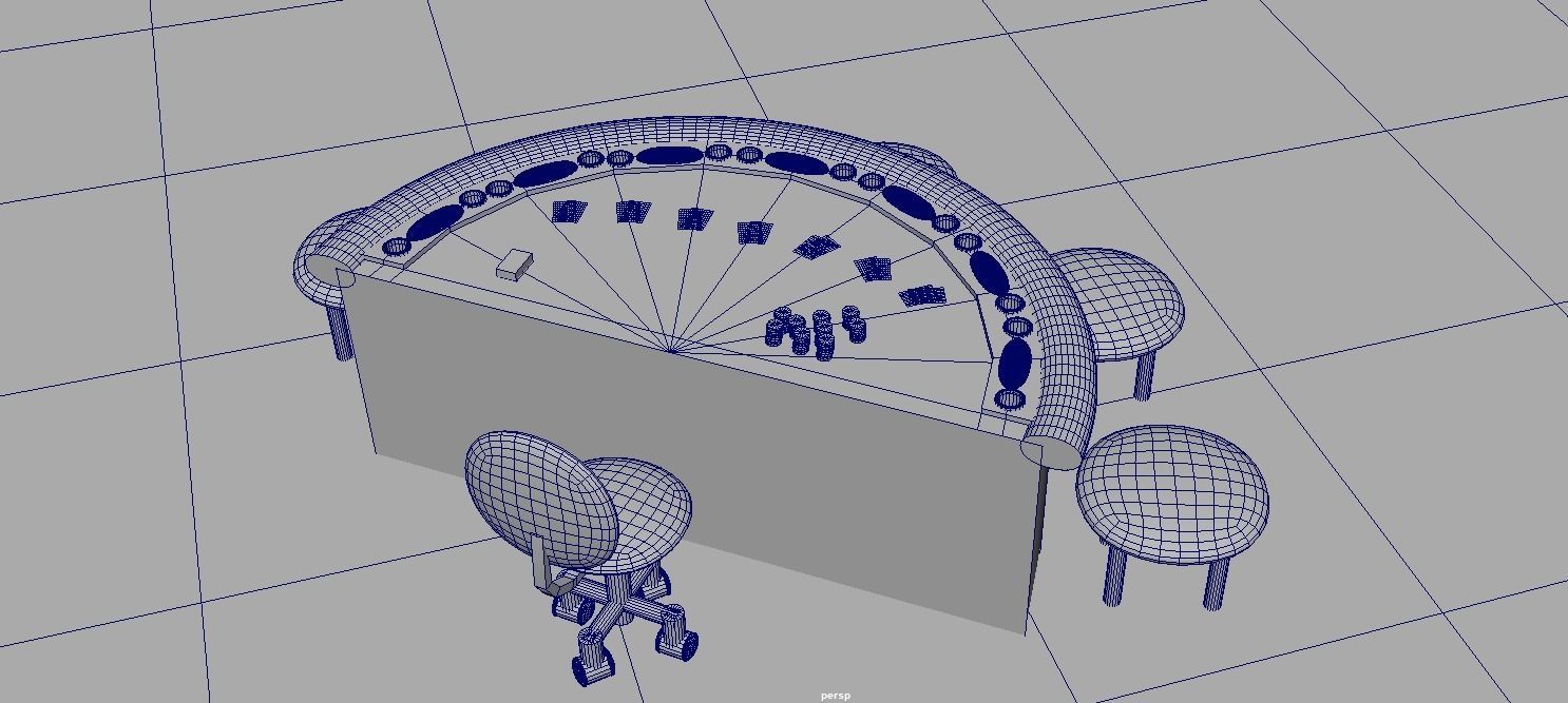 Miniature Casino Pack For Interior Design  3D model_30