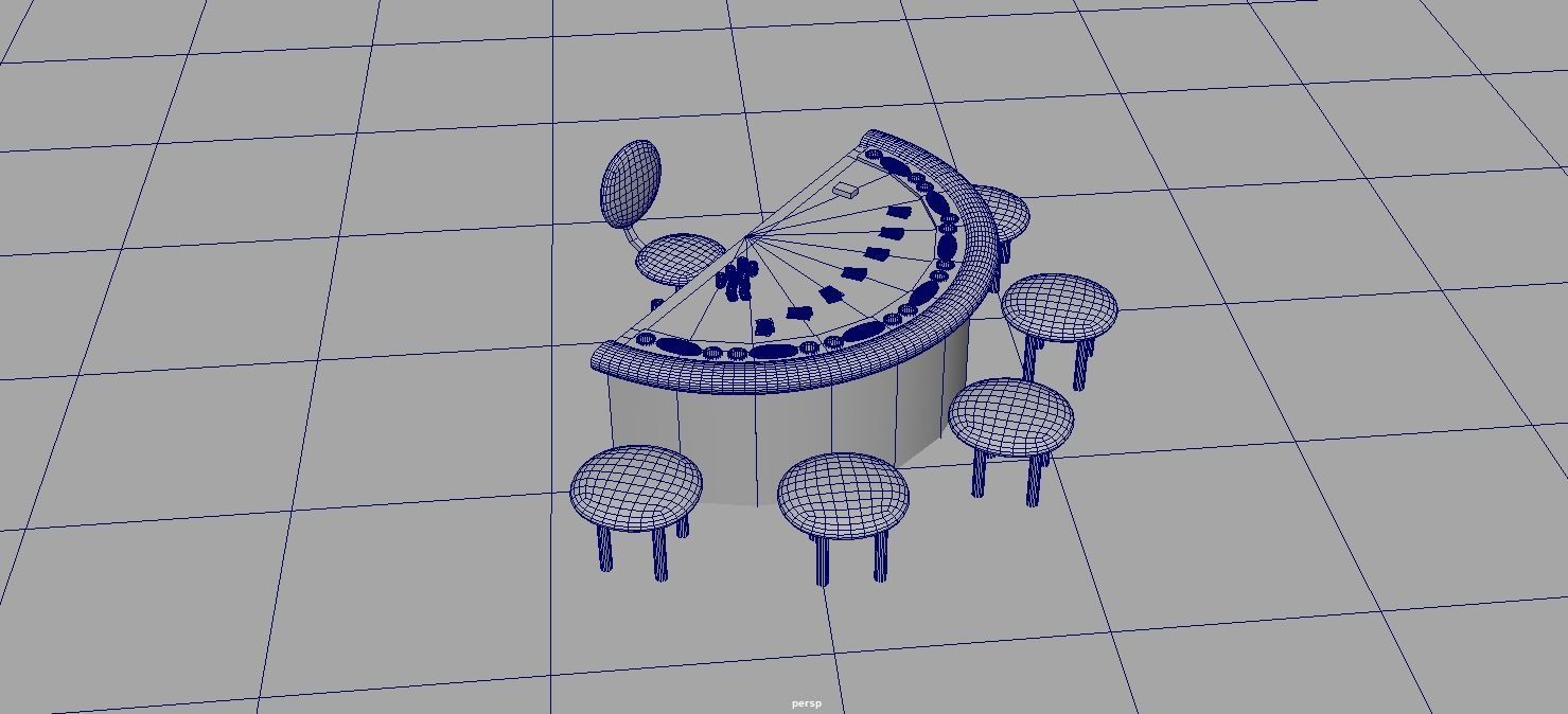 Miniature Casino Pack For Interior Design  3D model_31