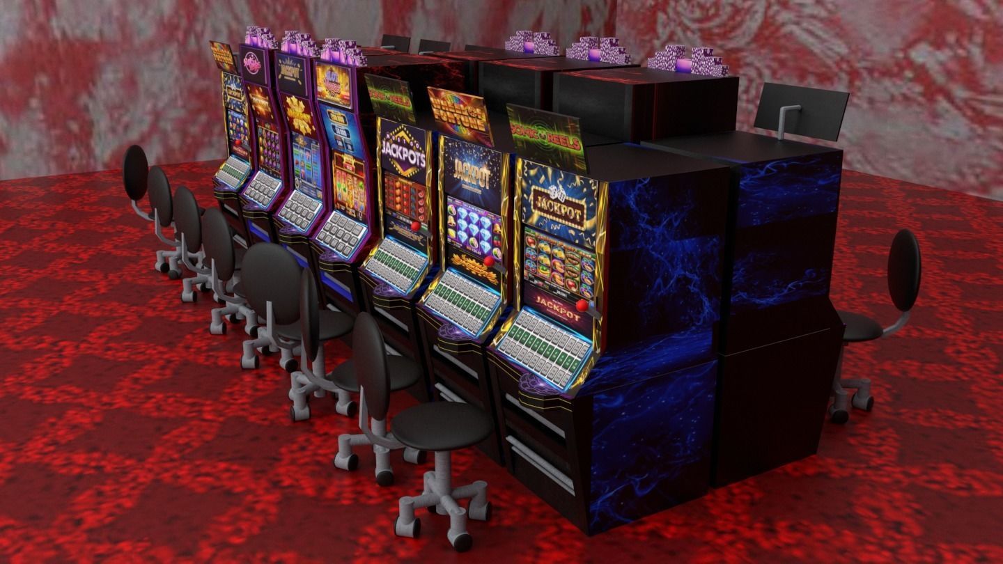 Miniature Casino Pack For Interior Design  3D model_10