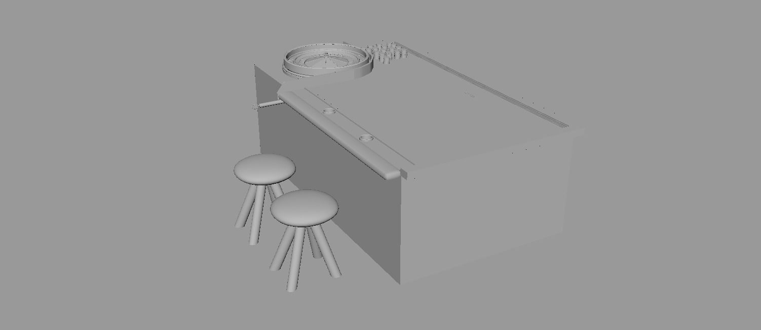 Miniature Casino Pack For Interior Design  3D model_38