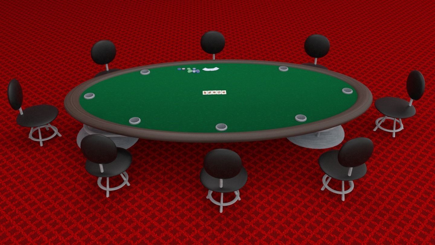 Miniature Casino Pack For Interior Design  3D model_14
