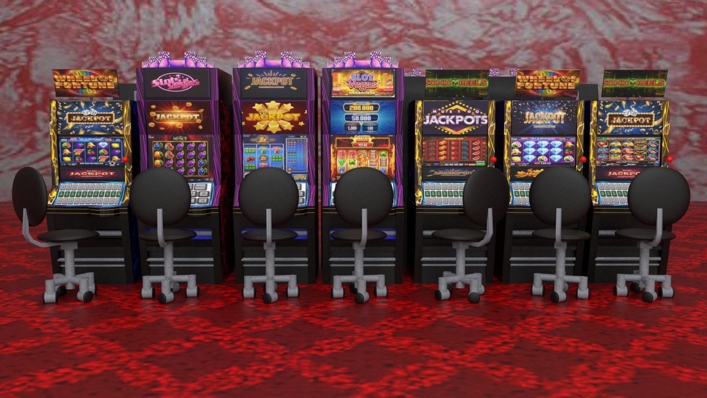 Miniature Casino Pack For Interior Design  3D model_9