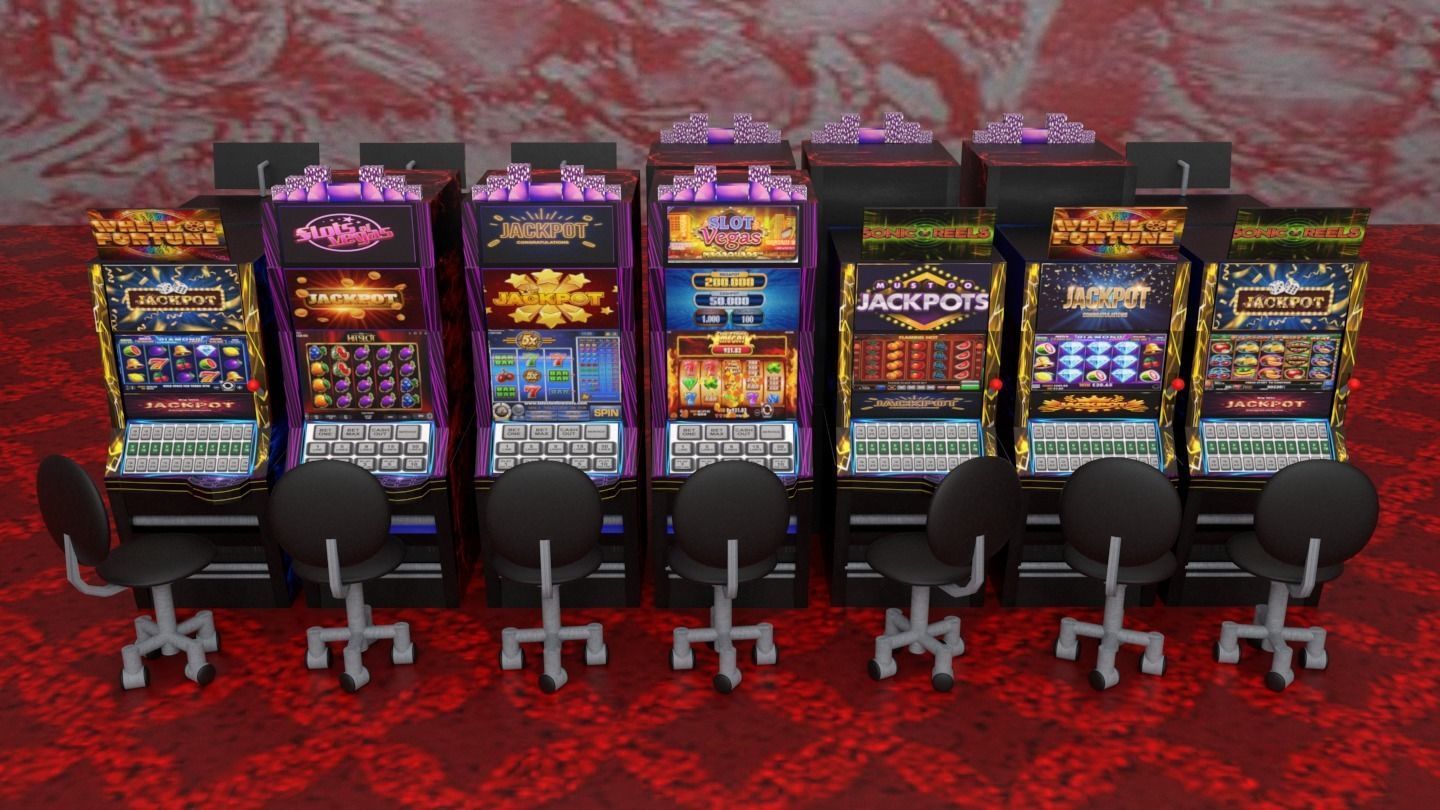 Miniature Casino Pack For Interior Design  3D model_11