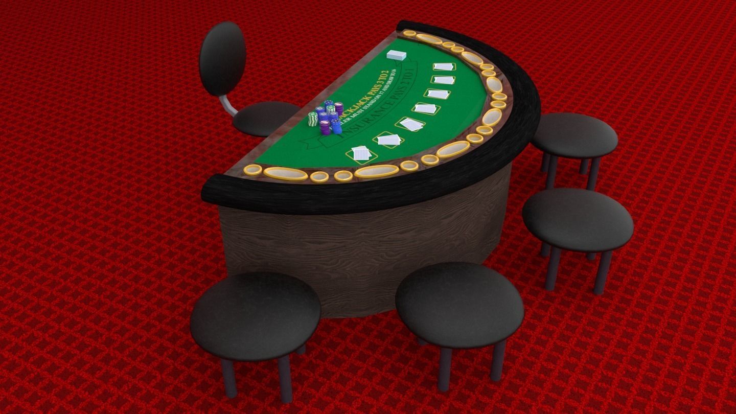 Miniature Casino Pack For Interior Design  3D model_18