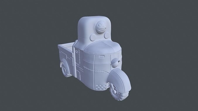 Emil Shop - Nier Automata Replicant Gestalt - 3D print model