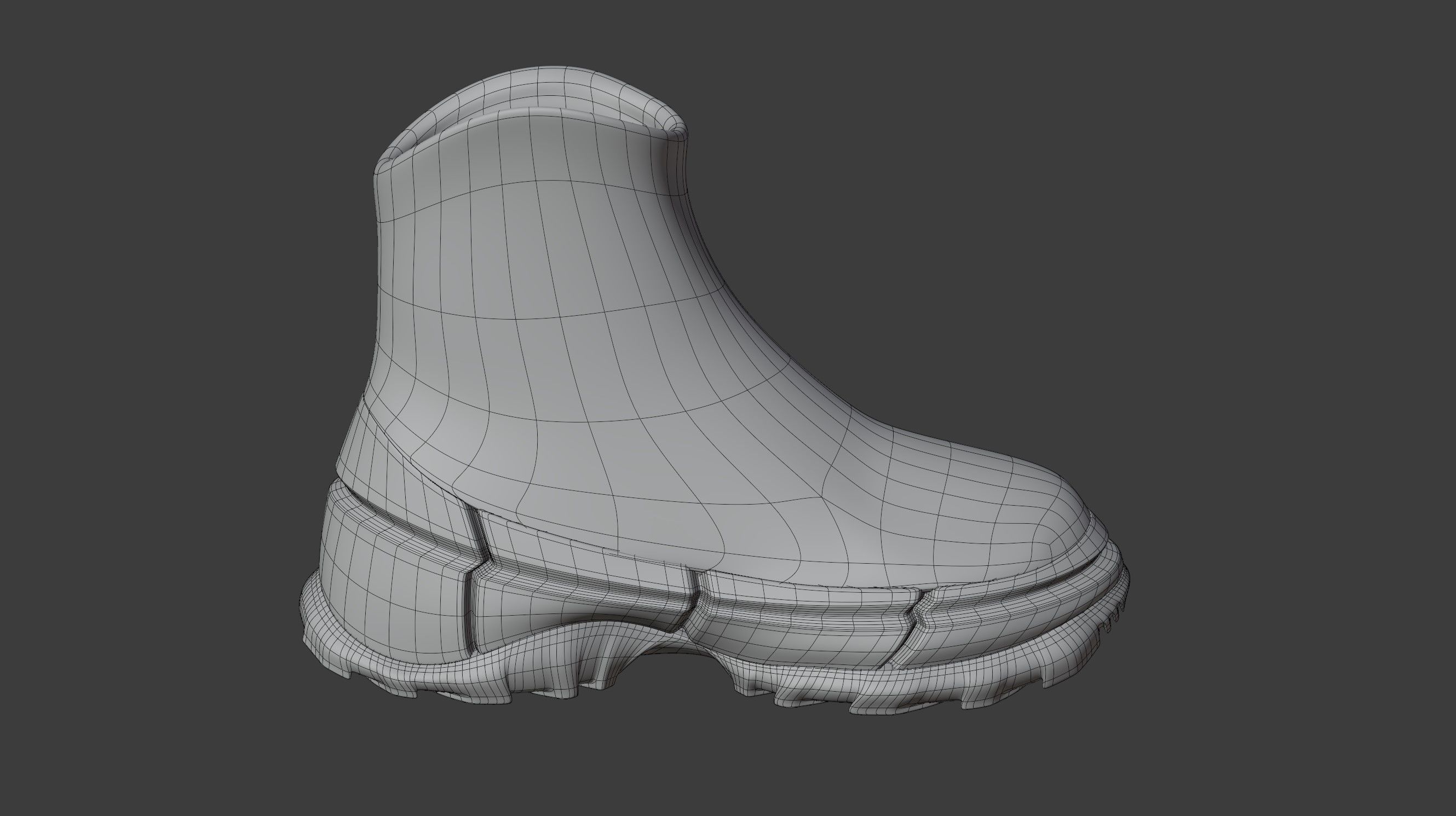 Hiking Boots 3D model_18