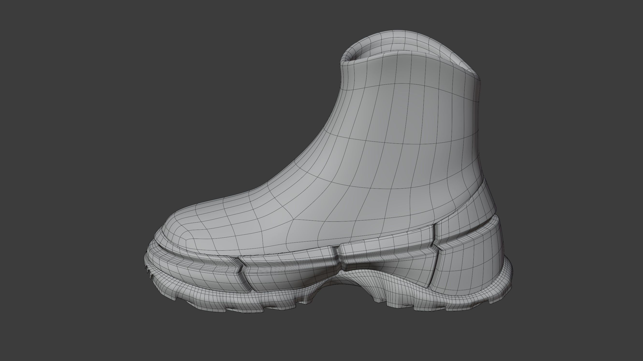 Hiking Boots 3D model_14