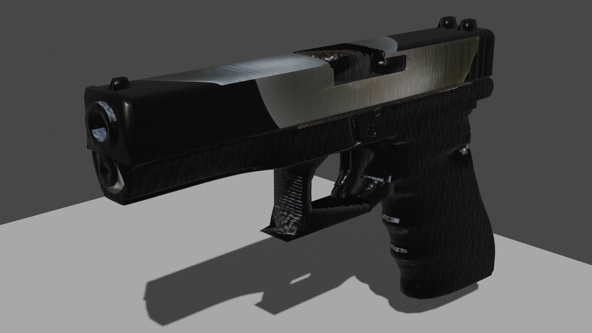 Glock 17 Gen 4 3D model_3
