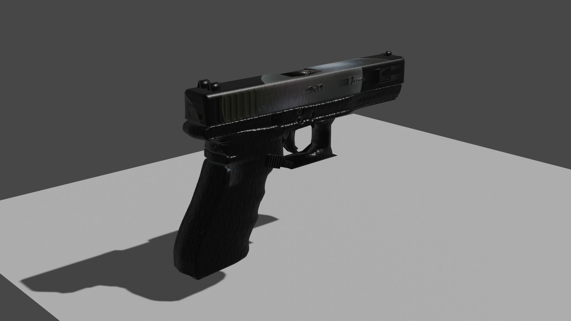 Glock 17 Gen 4 3D model_2