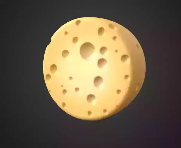 Cheese piece of