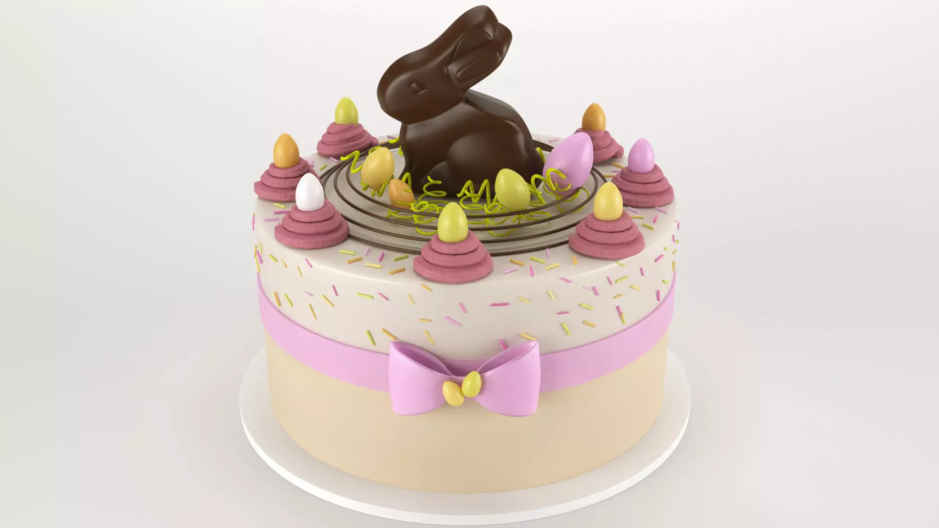  Easter cake 3D Model 3D model_0