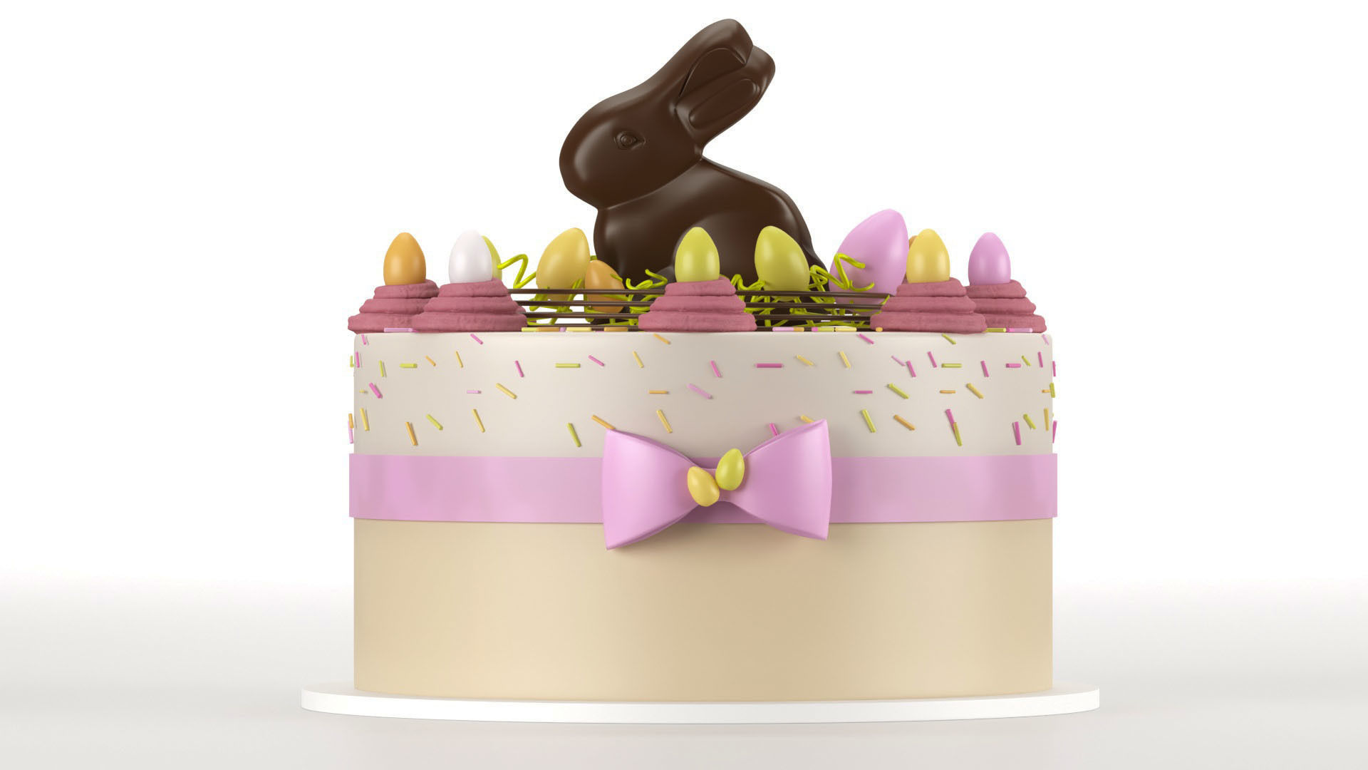  Easter cake 3D Model 3D model_1