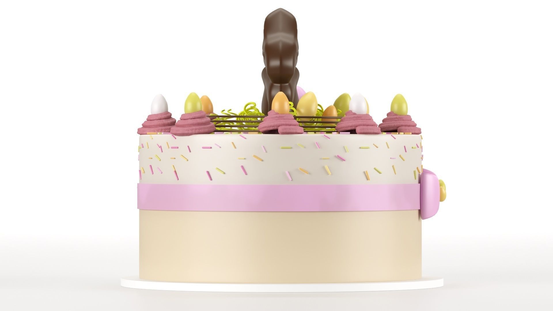  Easter cake 3D Model 3D model_2