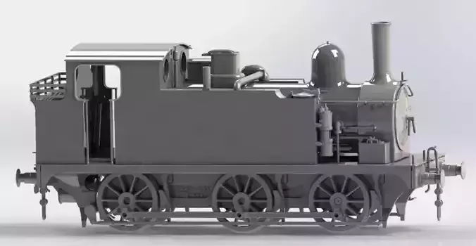 J69 class stream locomotive 3D print model