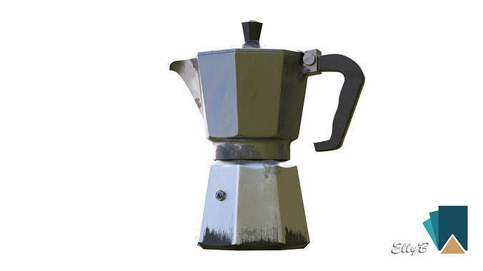 Used Moka 3D model