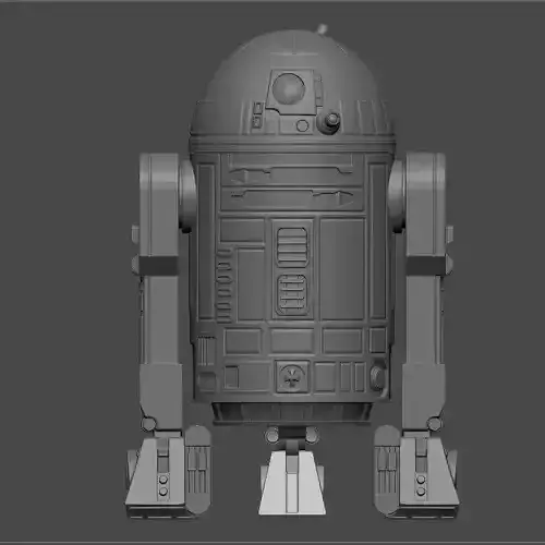Star Wars - R2D2 Container for 3D Printing