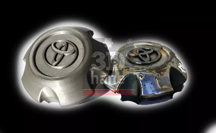 Toyota Land Cruiser Wheel Center Cap 3D print model_0