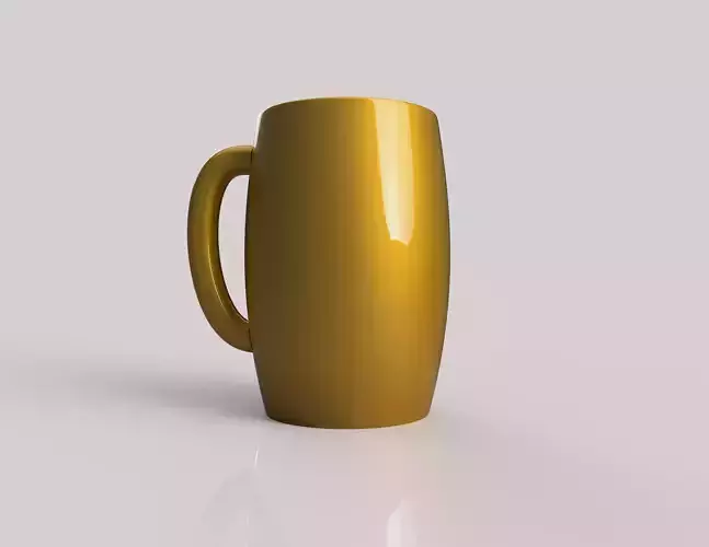 Mug Steel Realistic