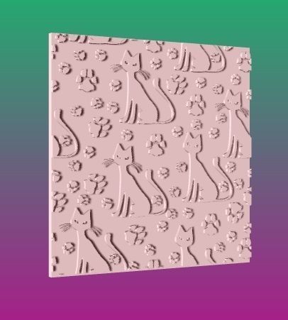 STAMPS SET NUM 2 FOR COOKIES CLAY FONDANT 3D print model_7