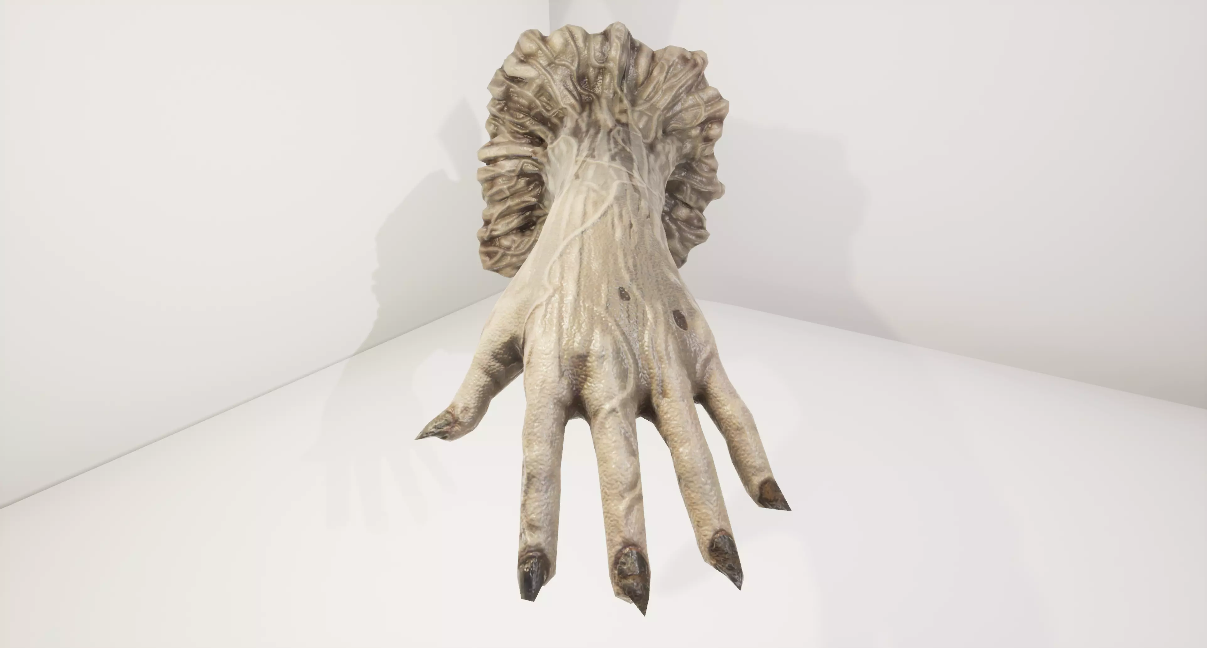 Meat Cube Arm Free low-poly 3D model