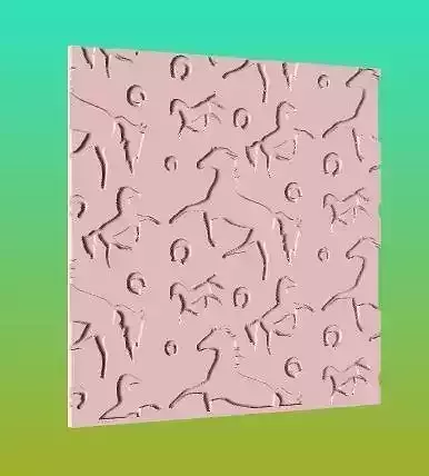 STAMPS SET NUM 3 FOR COOKIES CLAY FONDANT