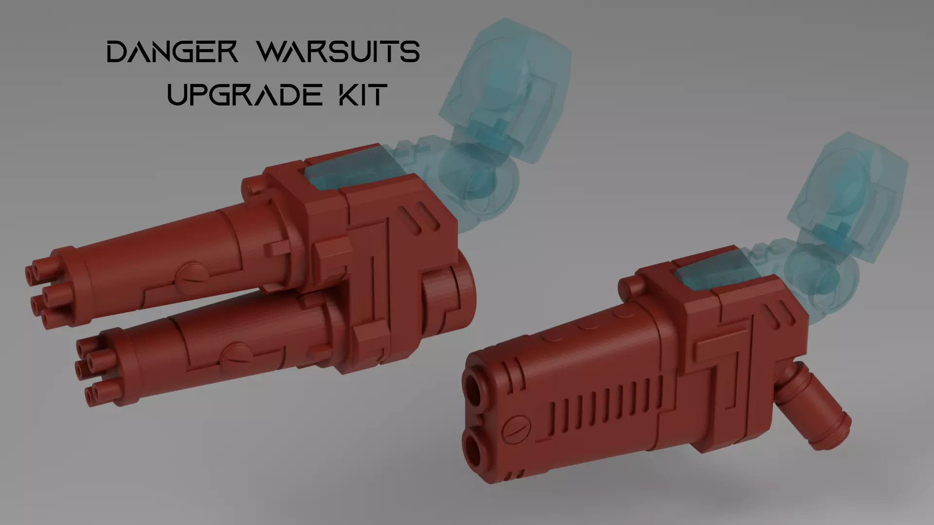 Danger Warsuit Upgrade Kit 3D print model_0