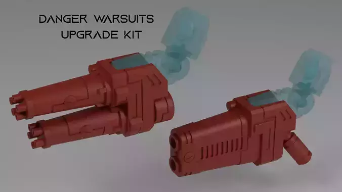 Danger Warsuit Upgrade Kit 3D print model