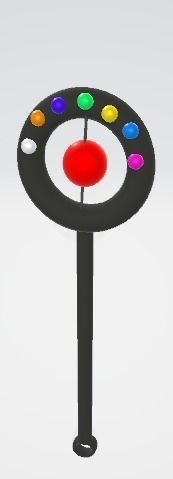 Fantasy Weapon Pack  Low-poly 3D model_1