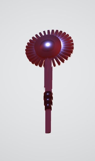 Fantasy Weapon Pack  Low-poly 3D model_8