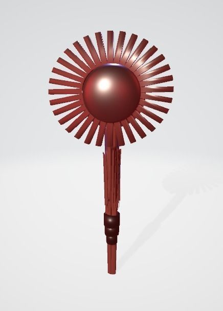 Fantasy Weapon Pack  Low-poly 3D model_7