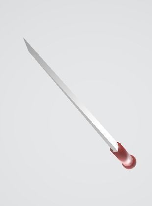 Fantasy Weapon Pack  Low-poly 3D model_3