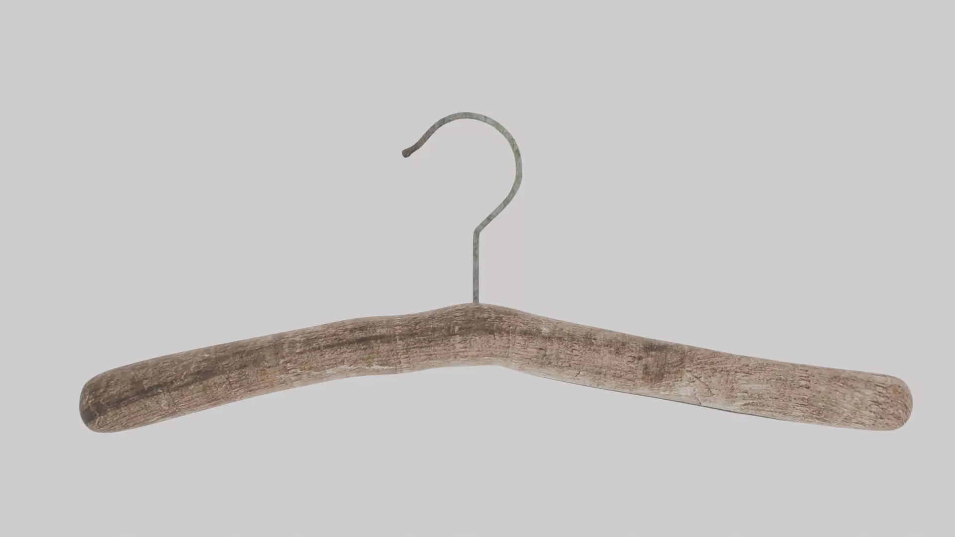 Cute tree branch cloth hanger 3D model_0