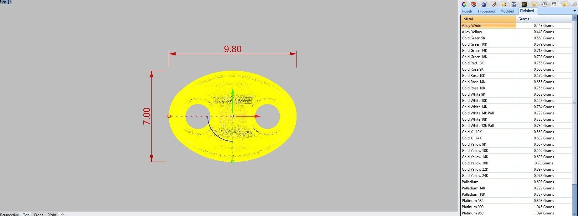 Gucci Sailor Chain link Necklace 3D print model_5