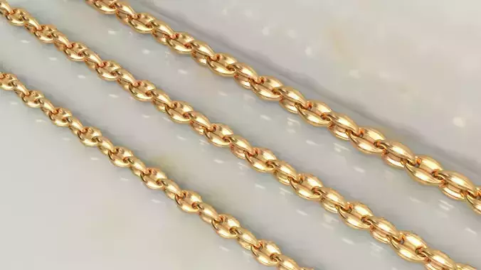 Gucci Sailor Chain link Necklace