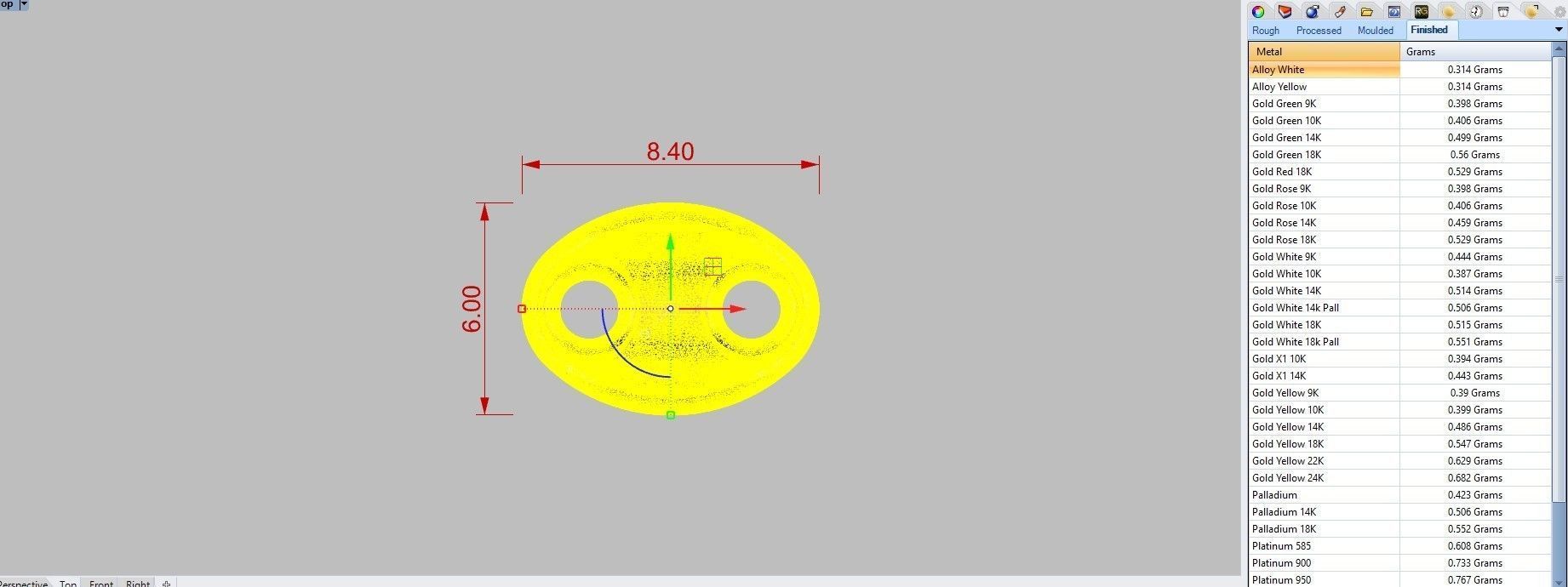 Gucci Sailor Chain link Necklace 3D print model_4