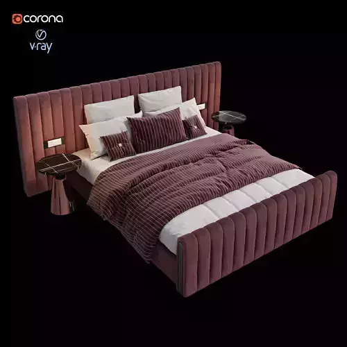 ARCHILINE Design Studio - CM - Bed 05 3D model