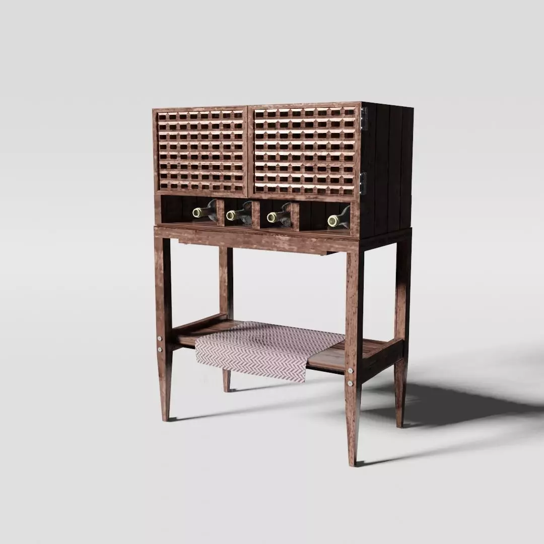 vintage Cabinet 3D model